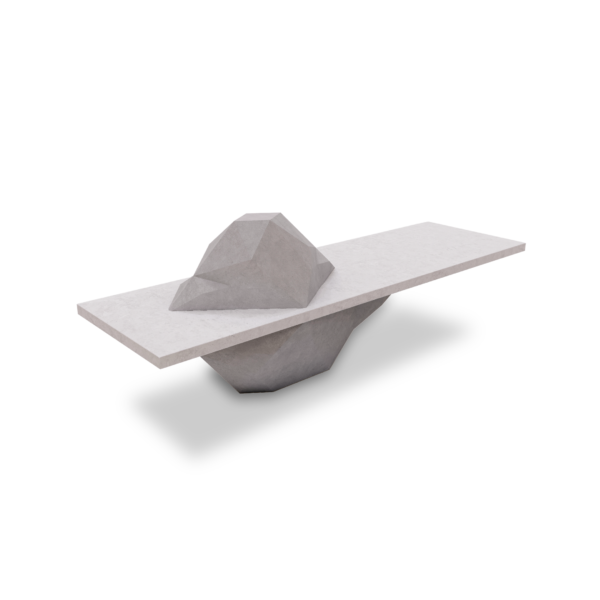 Banca Iceberg Escultórica Arteconcreto
