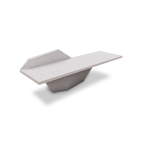 Banca Iceberg con Espaldar Arteconcreto