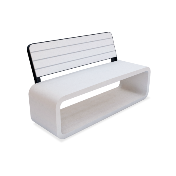 Banca Universal 150/90° con Espaldar Arteconcreto