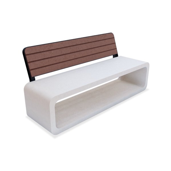 Banca Universal 180 con Espaldar Arteconcreto