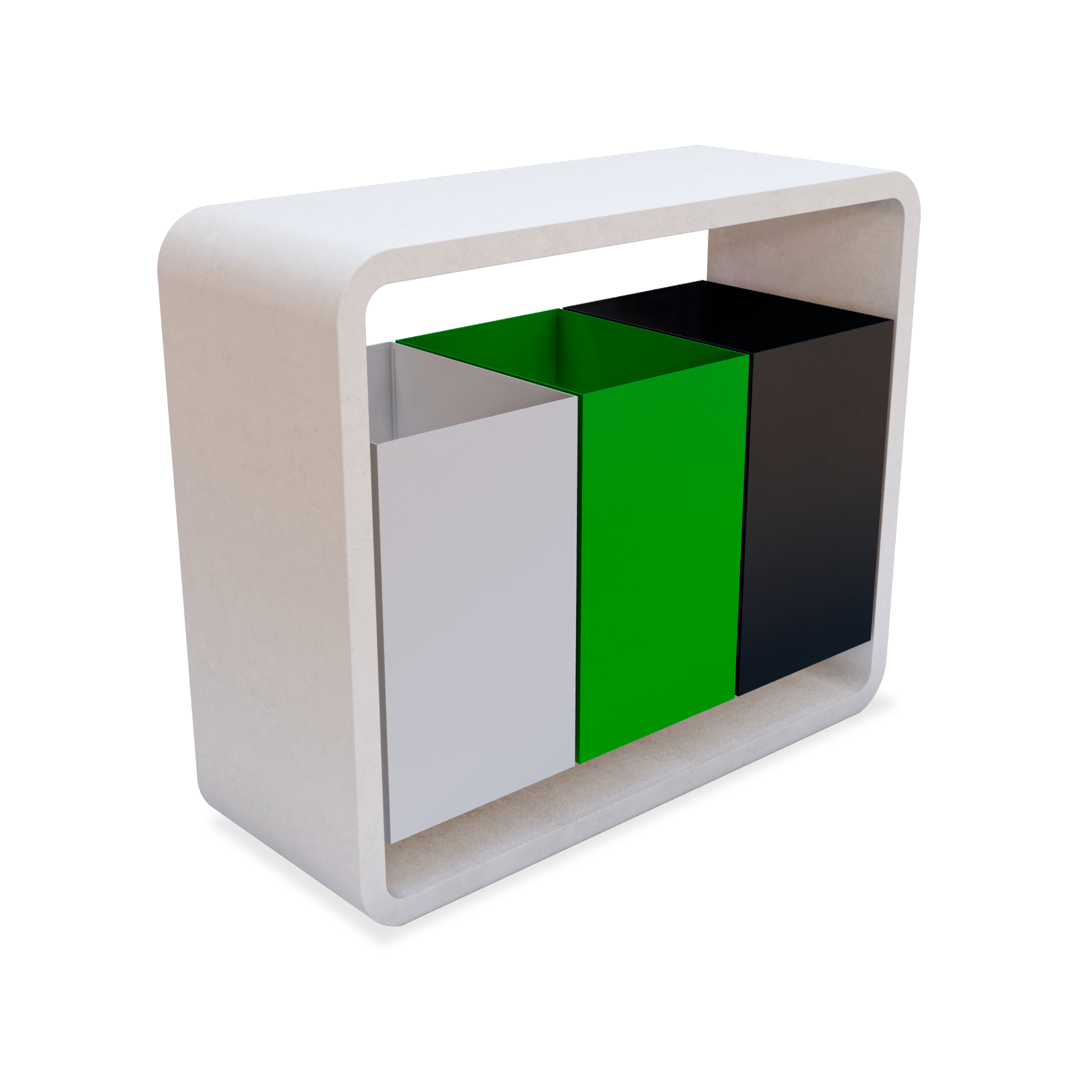 Modulo de Reciclaje Universal Arteconcreto