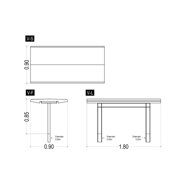 Mesa Génesis Arteconcreto