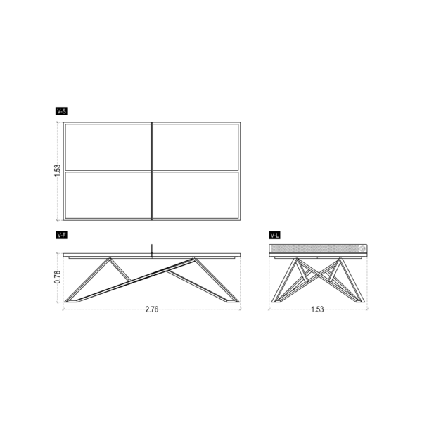 Mesa de Ping Pong Arteconcreto