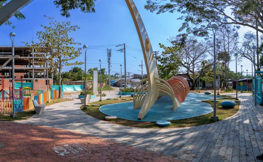 Parque Centenario - Los Chivos Barrancabermeja Arteconcreto