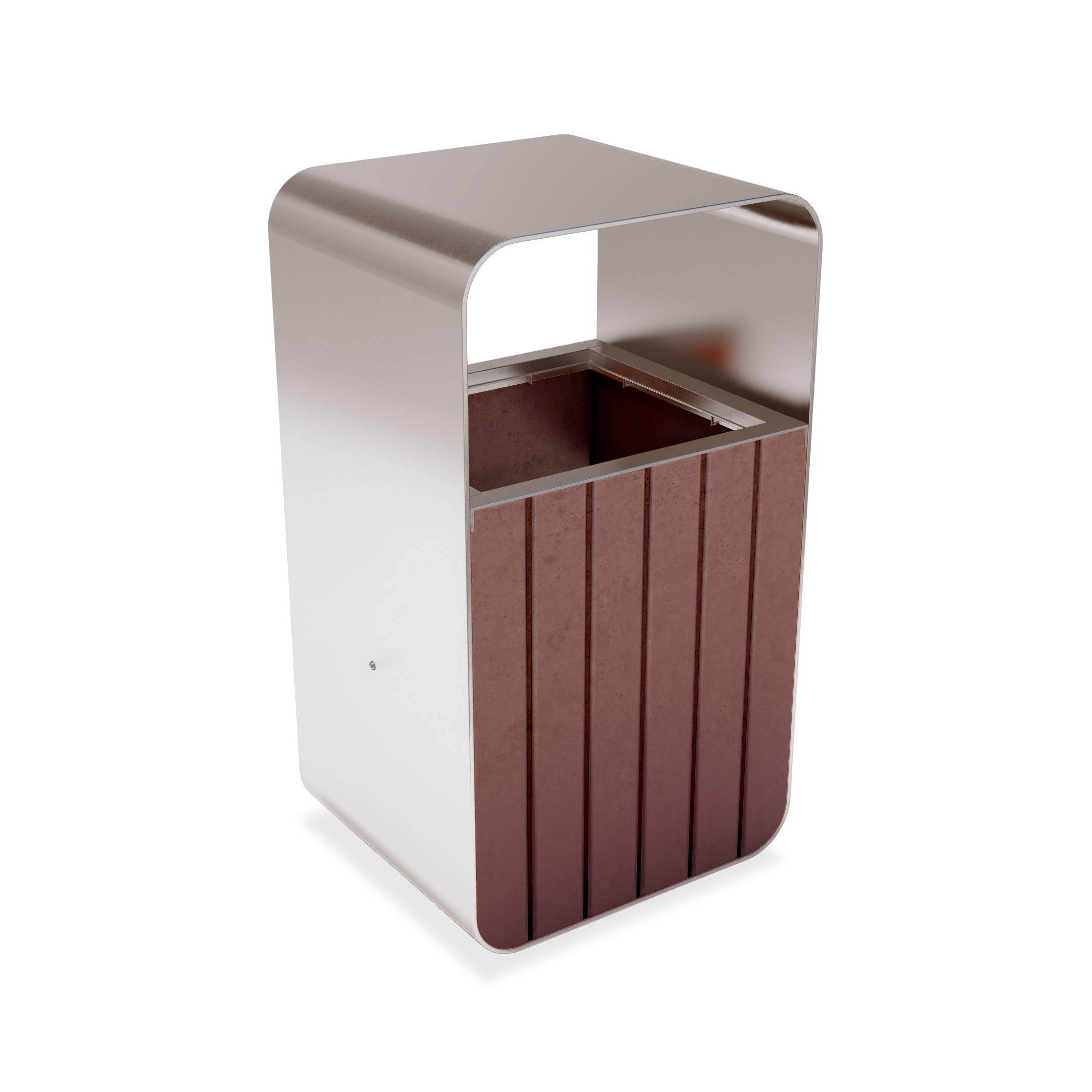 CANECA HOPPER METALICA